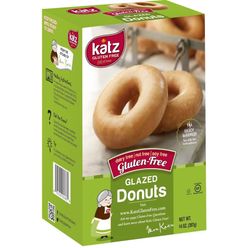 Donuts KATZ sem Glúten com Cobertura de Glace Congelado 396g