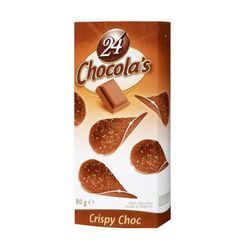 Chocolate Belga 24 CHOCOLA'S Milk 80g