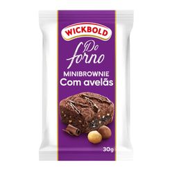 Minibrownie WICKBOLD Do Forno Com Avelãs 30g