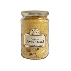 Polenta Italiana INAUDI com Tartufo e Porcini 180g