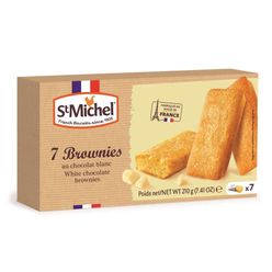 Brownies ST MICHEL Chocolate Branco com 7 unidades 210g