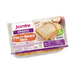 Pão JASMINE com Batata Doce sem Glúten Vegano 350g