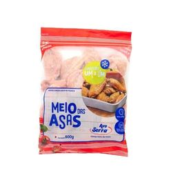 Meio da Asa de Frango AVE SERRA IQF Congelado 800g