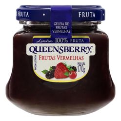 Geleia QUEENSBERRY 100% Fruta Frutas Vermelhas 170g