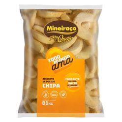 Biscoito de Queijo MINEIRAÇO Chipa Congelado sem Glúten 1kg