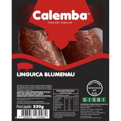 Linguica CALEMBA Blumenau Defumada 230g