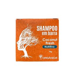 Shampoo em Barra ORGÂNICA Nutritivo Coconut Fresh 75g