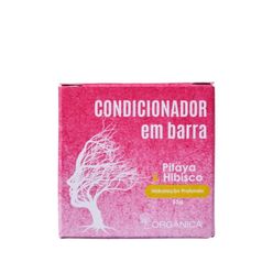 Condicionador de Cabelo em Barra ORGÂNICA Revigorante Pitaya e Hibisco 55g