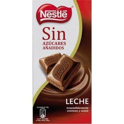 Chocolate NESTLÉ sem Açúcar ao Leite 115g