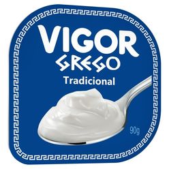 Iogurte VIGOR Grego Tradicional Pt 90g