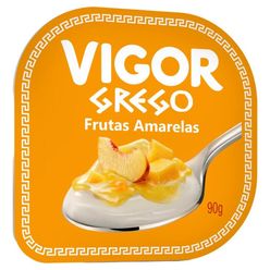 Iogurte VIGOR Grego Frutas Amarelas Pt 90g