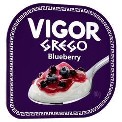 Iogurte VIGOR Grego Bluberry Pt 90g