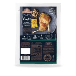 Coxa e Sobrecoxa de Pato GERMANIA Confit Congelada 600g