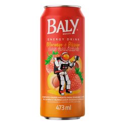 Bebida Energética BALY Das Galáxias Morango e Pêssego 473ml