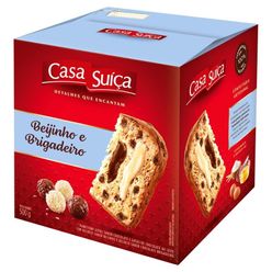 Panettone CASA SUICA Beijinho e Brigadeiro 500g
