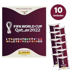 Kit Album Figurinha PANINI Copa do Mundo 2022