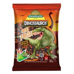 Massa Mini Fusili MOSMANN Dinossauros com Urucum,Espinafre e Feijão 300g