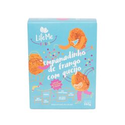 Empanadinho de Frango LIFE ME Kids com Queijo Congelada sem Glúten e sem Lactose 280g
