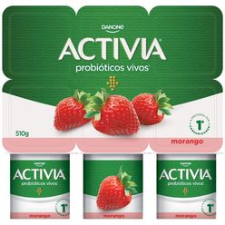 Leite Fermentado ACTIVIA Morango 510g