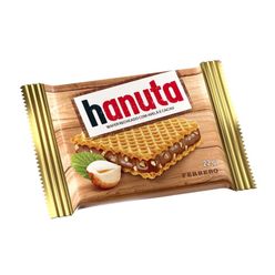 Wafer HANUTA Avelã e Cacau 22g