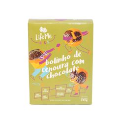 Bolinho LIFE ME Kids Cenoura com Chocolate sem Glúten e sem Lactose