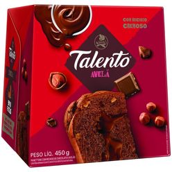 Panettone GAROTO Talento Recheio Cremoso de Avelã 450g