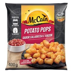 Batata MC CAIN Potato Pops Calabresa e Bacon 400g