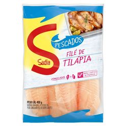 Filé de Tilápia SADIA Pescados Congelado 400g