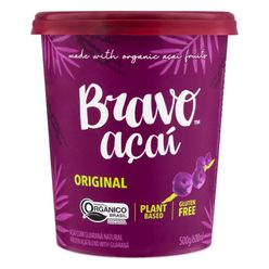 Açaí BRAVO Original Orgânico Sem Glúten 500g