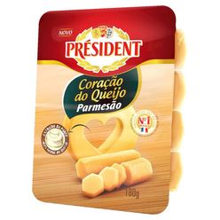 Queijo Parmesão PRESIDENT Coração do Queijo 180g