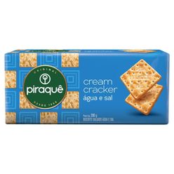 Biscoito PIRAQUÊ Cream Cracker Água e Sal 200g