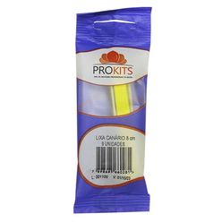 Lixa de Unha PROKITS Canário 8cm com 9 Unidades