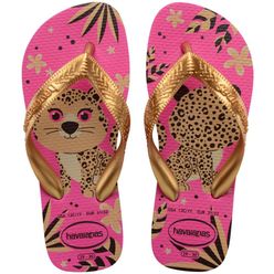 Sandália HAVAIANAS Borracha Pets 33/34 Rosa Flux