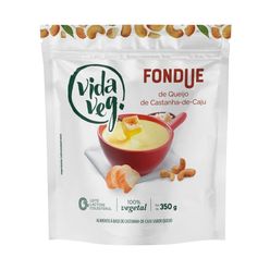 Fondue VIDA VEG Queijo e Castanha de Caju Zero Lactose 100% Vegetal 350g