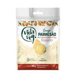 Queijo Permesão VIDA VEG de Castanha de Caju Ralado 50g