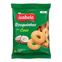 Biscoito ISABELA Rosquinhas Coco Pacote 350