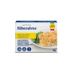Bacalhau RIBERALVES Cremoso Congelado 300g