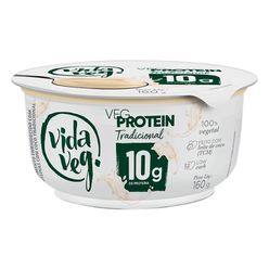 Iogurte Tradicional VIDA VEG Protein 160g