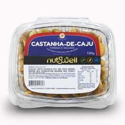 Castanha de Caju NUTSWELL Torrada e Salgada Bandeja 130g