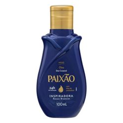 Óleo Corporal PAIXÃO Inspiradora Rosas Brancas 100ml