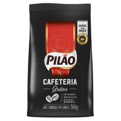 Café PILÃO Cafeteria Grãos Pacote 500g