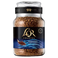 Café LOR Solúvel Montanhas Capixabas Vidro 84g