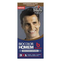 Shampoo Tonalizante BIOCOLOR Homem Castanho Claro