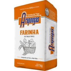 Farinha de Trigo ARAPONGAS 1kg