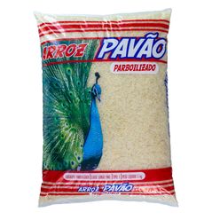 Arroz Parboilizado PAVÃO Tipo 1 5kg