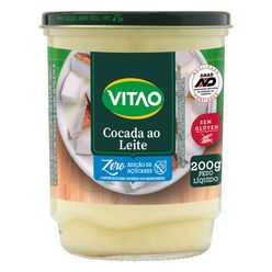 Cocada ao Leite VITAO Zero Adição de Açúcares 200g