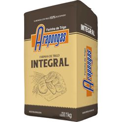 Farinha de Trigo Integral ARAPONGAS 1kg