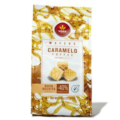 Biscoito VIEIRA Wafer Caramelo 125g