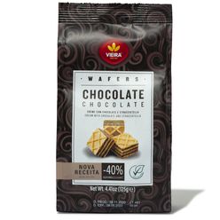 Biscoito VIEIRA Wafer Chocolate 125g