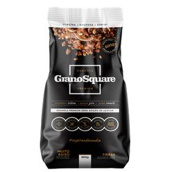 Granola GRANO SQUARE Premium Zero Adição de Açúcar Sem Gluten, Sem Lactose, Vegana 800g